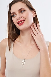 925 Ayar Gerçek Gümüş Inside Şifası Kolye