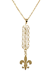 925 Ayar Gerçek Gümüş Yaşam Çiçeği Nezaket Kolye