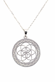 925 Ayar Gerçek Gümüş 21B Bereket Kolye